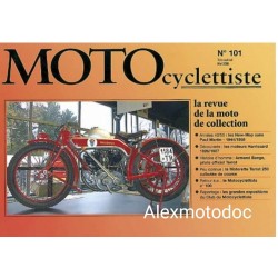 Motocyclettiste n° 101